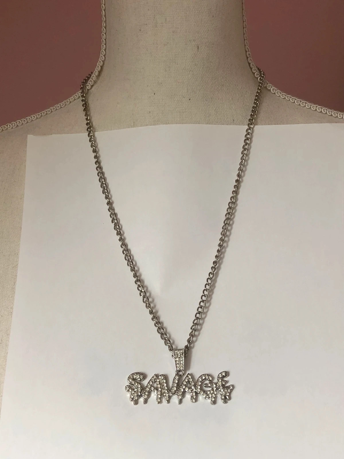 SAVAGE strass halskettingen – photo 2
